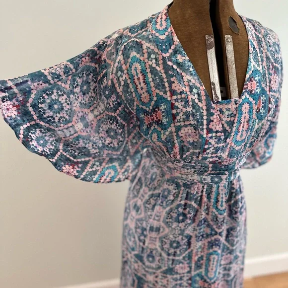 Maeve Silk Maxi Dress size 6 - Picture 2 of 14